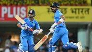 Virat Kohli and Ajinkya Rahane's brilliant batting took India to a challenging total